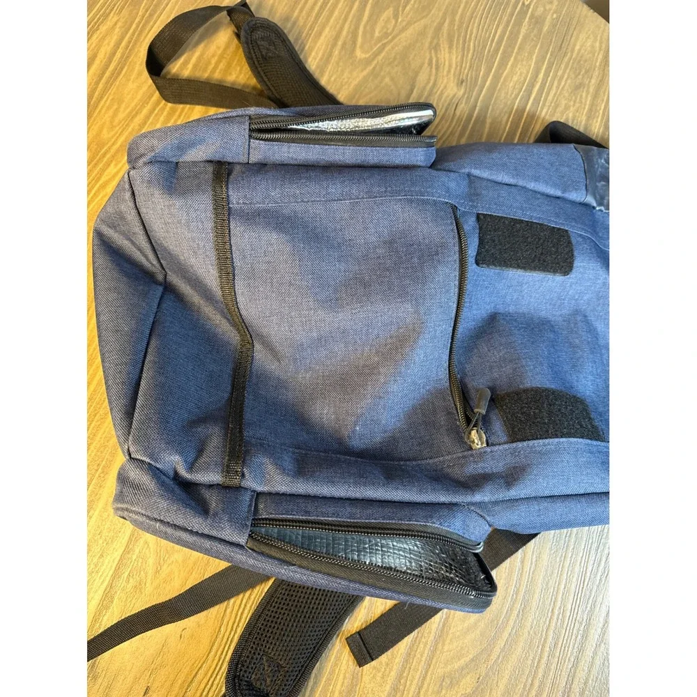 Eddie Bauer Diaper Backpack First Adventure Blue‎ Excellent Insulated Pockets